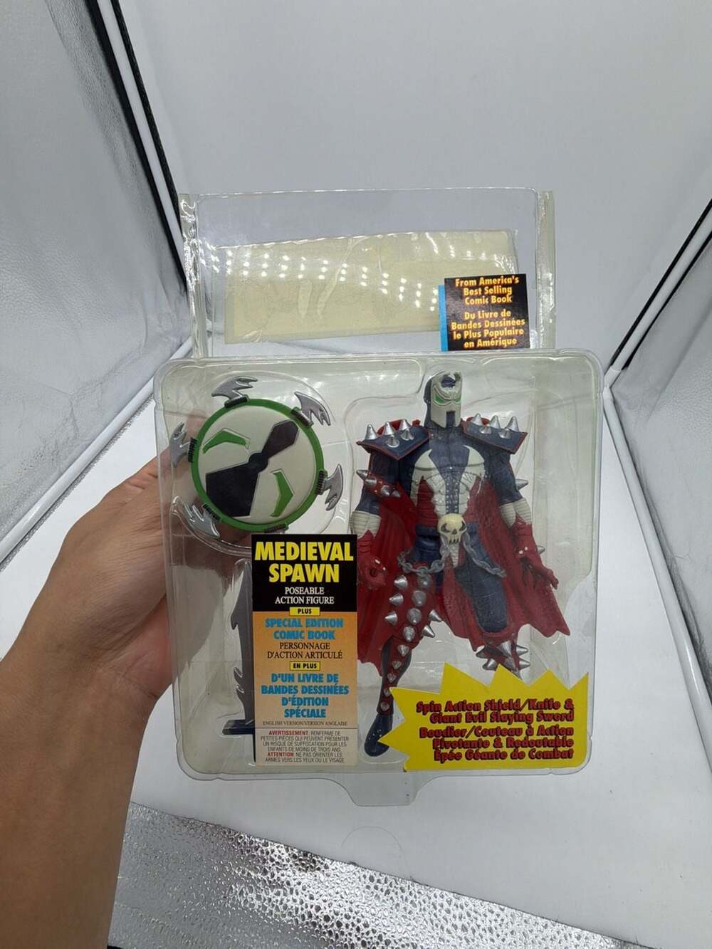 Todd McFarlane Toys Spawn Series 1 Medieval Spawn Action Figure (1994)